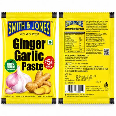 SMITH AND JONES GINGER GARLIC PASTE - 20 g